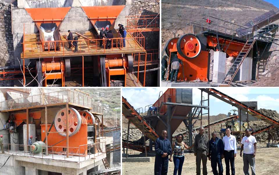 Saudi Arabia 150TPH Granite Crushing Plant