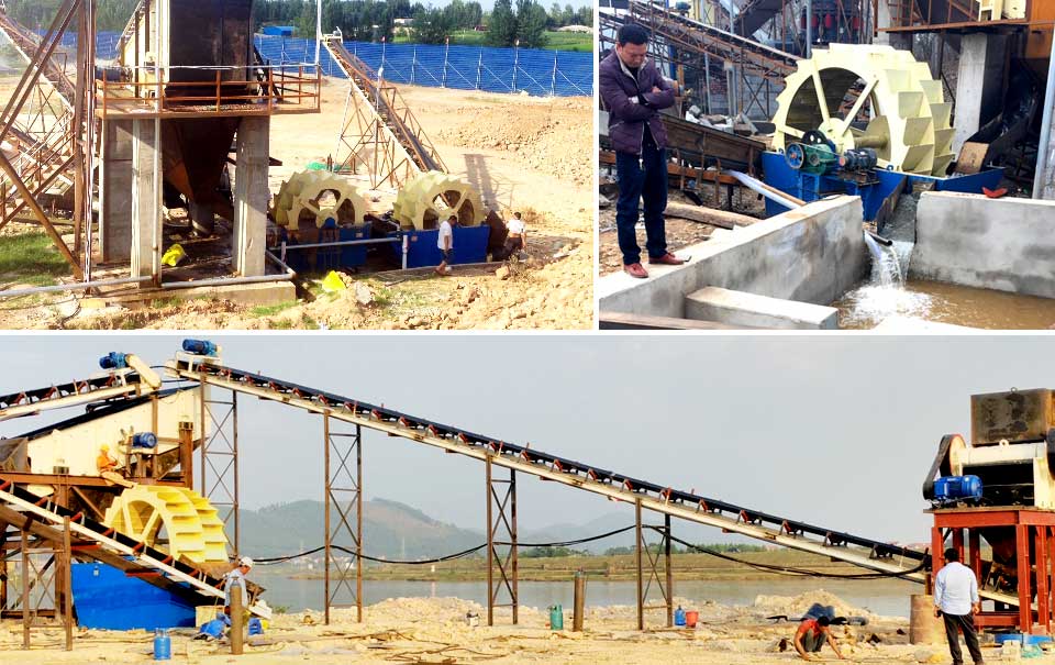 50t/h Sand Washing Plant in Malaysia